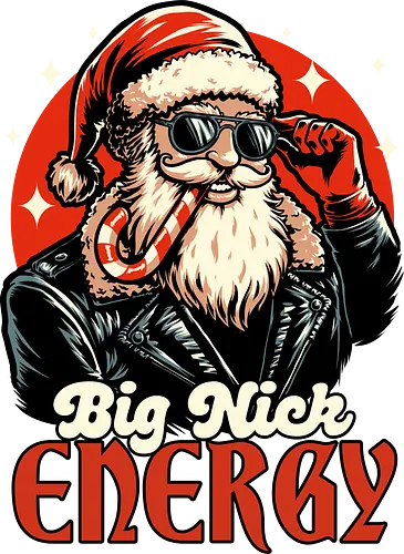 Big Santa Claus  - Ugly Sweater, Holiday, Christmas, Merry Christmas, Ugly Christmas Sweater, santa claus, Christmas Vacation, Christmas Eve, Christmas Sweater, Gifts, Gift, fun, funny, pun, joke, dad joke, cool dad, super cool, cool