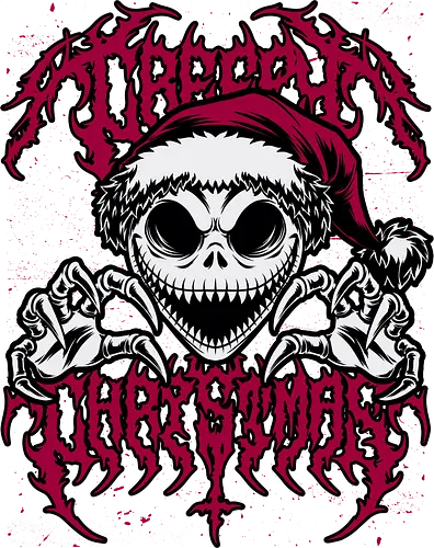 Creepy Christmas Skeleton Spooky  - Halloween, Christmas Vacation, Christmas Eve, Christmas Sweater, Christmas, Band, Band Tee, Spooky, Spooky Season, Spookmas, Creepy, Holiday, Stop Motion, Movie, Classic, Animation, creepymas, creepmas, Classic Animation