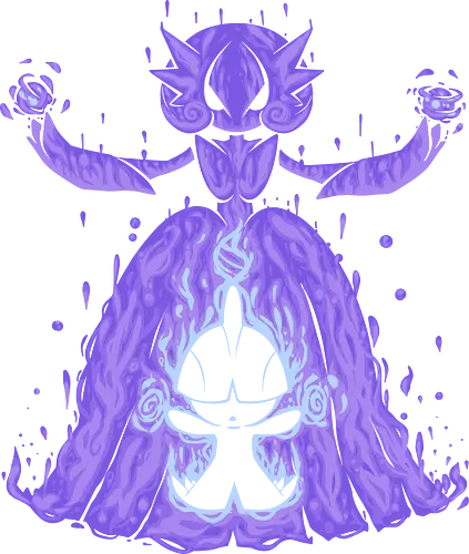 Mega Psychic Dancer Within - game, video game, gaming, silhouette, dancer, psychic