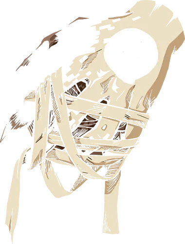  Alchemy's Binding - Flamel symbol, Fullmetal Alchemist, FMA, alchemy, bound hand, sacrifice, anime, manga, fan art, t-shirt design, art print, cool graphic, distressed, occult symbol, minimalist anime, Edward Elric.