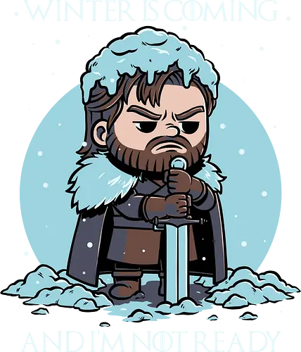 The Cold is Coming - action, adventure, dragon, cold, Winter, quote, tv show, book, fantasy, medieval, Holiday, Christmas, Christmas Vacation, Christmas, Christmas Eve, winter, snow