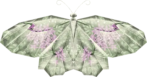 Butterfly Reflect - Schmetterling, Butterfly, Diamant, blumig, floral, gemoetrisch, surreal, Glas, Natur, Insekt