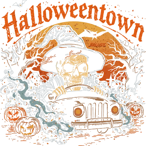 Halloweentown – Spooky Vintage Halloween Aesthetic - halloweentown, halloween, spooky, witchy, pumpkin, vintage, magic, ghost, autumn, fall, horror, creepy, gothic, moon, costume