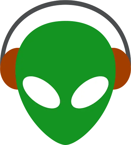 Alien Music Art - funny quote, alien, funny, alien abduction, alien head, funnytee, humor, joke, mashup, meme, music, parody design, space, ufo, vintage
