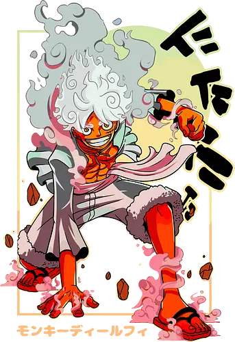 pirate gear Pirate - luffy gear poster, one piece wall art, monkey d luffy print, gear 5 luffy artwork, anime pirate decor, one piece anime poster, manga action wall art, straw hat pirates, luffy transformation art, one piece fan gift.