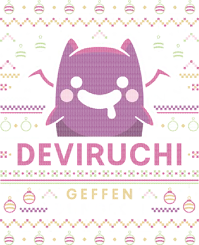 Deviruchi Ugly Sweater - ragnarok online, slime, mmorpg, jrpg, poring, angeling, deviling, deviruchi, ragnarok mobile, gaming, video game, gamer, ragnarok eternal love, ragnarok origin, ugly christmas sweater, geffen dungeon, xmas, christmas