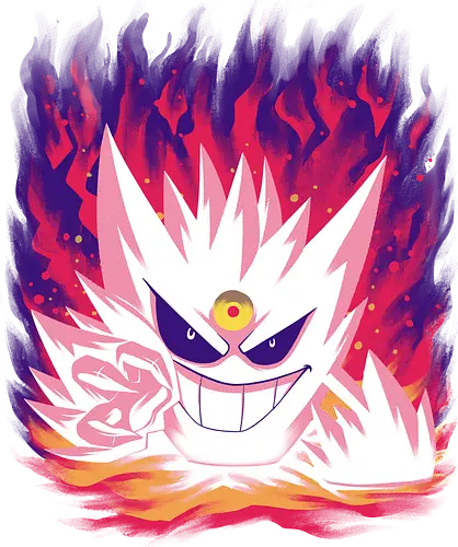 Shiny mega Ghost - Shiny, Mega, Ghost, Pocket