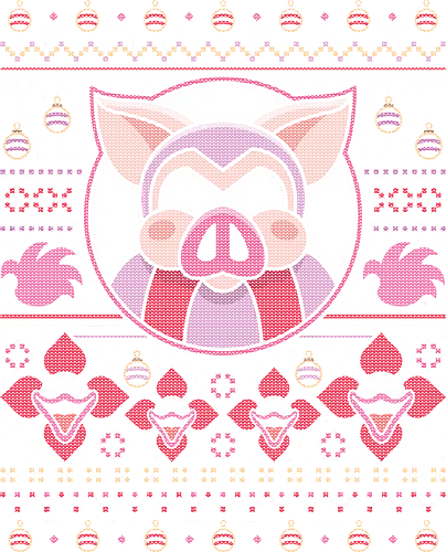 Evil Pigs Ugly Sweater - tombi, tomba 2, tombi 2, evil pig, evil pigs, gamer, gaming, video game, rpg, nostalgia, retro, geek, ugly christmas sweater, xmas, tomba