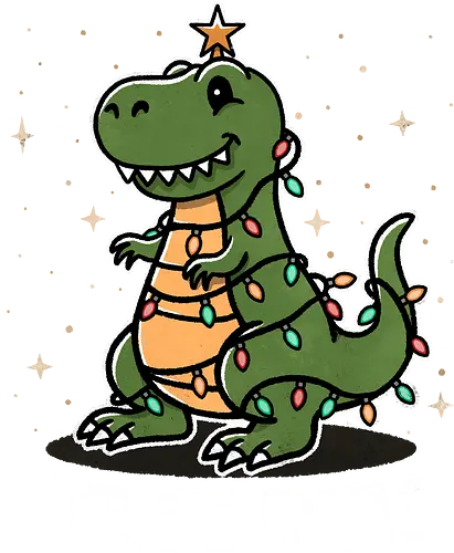 Tree Rex - dinosaur, t-rex design, dino lovers, funny t-rex, tyrannosaurus rex, prehistoric art, t-rex lover, dinosaur gifts, cartoon t-rex, t-rex illustration, christmas gift, holiday decor, xmas, christmas tree, festive, winter wonderland, holiday cheer, seasonal, gift ideas, merry christmas, tree
