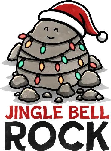 Jingle Bell Rock - Christmas, Holiday, Jingle Bells, Rock Music, Festive Decor, Merry Christmas, Winter Vibes, Ugly Sweater, Seasonal Gifts, Christmas Party, jingle bell