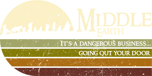 Retro Middle Earth - retro, rebel, 70s, movies, films, lotr, wizard japanese art, woodblock, japan, fantasy