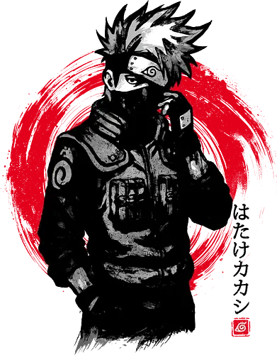 Sumi-e Sensei  - kakashi, Shinobi, anime, manga, hatake, shinobi, ninjutsu, characters, otaku, ninja, japan, japanese, ink
