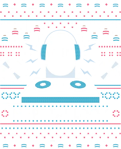 Napstablook Ugly Sweater - Tale, deltarune, muffet, sans, napstablook, indie game, video game, gaming, flowey, mettaton, gamer, papyrus, toriel, asgore, ugly christmas sweater, rpg