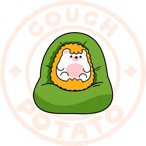 Blank Stare Mode - couch potato, blank stare, zoning out, hedgehog, cute hedgehog, beanbag chair, lazy day, no thoughts head empty, screen time, binge watching, doom scrolling, idle animation, homebody, introvert life, cozy vibes, stay home, comfy, relaxed, soft life, slow living, funny quote, kawaii, relatable, cute animal, cartoon style, cute illustration, character art, woodland animal, sillyfrenz, heho, chill mode, sofa goblin, tired eyes, spaced out, mental health, overstimulated, shutdown mode, nap time, pajama day, weekend mood, do nothing club, self care, comfort, cute merch, everyday wear, casual style, aesthetic, minimalist graphic, lazy humor