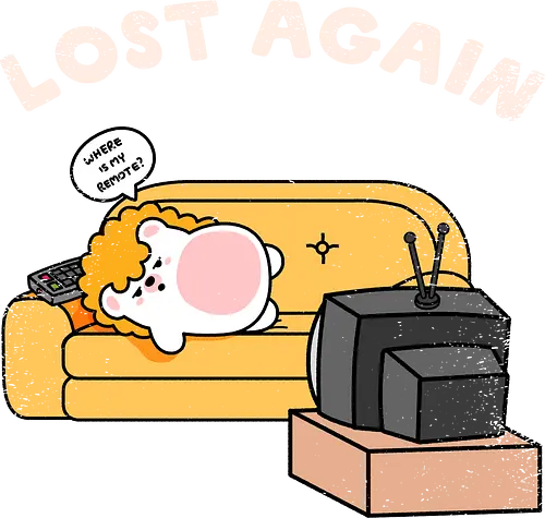 Lost Again - lost again, where is my remote, lost remote, tv remote, couch potato, hedgehog, cute hedgehog, binge watching, lazy day, homebody, stay home, kawaii, cute animal, cartoon style, tv time, sofa life, relatable, funny quote, screen time, doom scrolling, cozy vibes, introvert, comfy couch, weekend mood, no motivation, tired, modern life humor, cute illustration, character art, woodland animal, sillyfrenz, heho, nostalgic tv, old tv, vintage television, remote control, living room, self care, soft life, slow living, everyday wear, casual style, graphic tee idea, meme shirt, humorous, comfy, home entertainment, exhausted, cute graphic