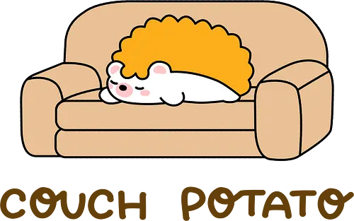 Sofa Melt - couch potato, hedgehog, cute hedgehog, sofa, couch nap, lazy day, homebody, stay home, cozy vibes, kawaii, cute animal, cartoon style, minimal design, simple illustration, soft colors, slow living, soft life, nap lover, rest day, self care, comfy couch, weekend mood, no plans, do nothing, introvert, chill mode, relaxed, sleepy, horizontal life, cute merch, everyday wear, casual style, aesthetic, comfy graphic, sillyfrenz, heho, woodland animal, character art, peaceful, wholesome, calm, relaxing, living room, tv day, downtime, minimal kawaii, cute graphic tee, cozy outfit