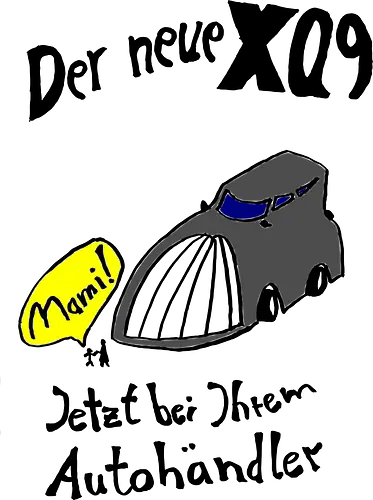 Der neue XQ9, dunkle Version - SUV, Auto, Klimawandel, Größenwahn