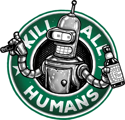 Robot vs Humans - Robot, robots, sitcom, funny, humor, science fiction, animated, animation