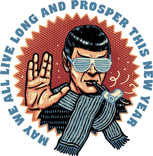 Prosperous New Year - Movies, film, TV show, TV series, Sci-fi, science fiction, New Year, prosper, funny, humor