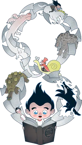 Neverending - Neverending story, books, book lover, bookworm, Book, reading, book shirt, reading shirt, literature, literature shirt, library, book love, unendliche geschichte