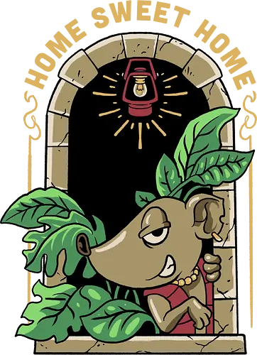 home sweet home  - introvert, trap, mouse, rat, animal, house, home, home sweet home, cool, campfire, hiking, camping, fun, funny, nature, indoor