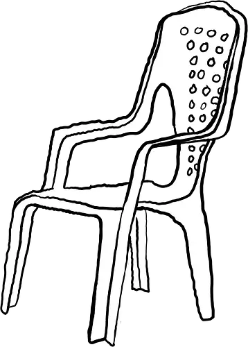 Monoblock - Monoblock, garten, stuhl, plastik, design, klasiker, fun, art, comic