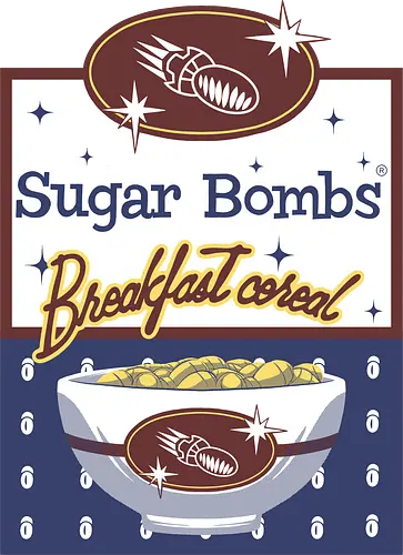 Sugarbombs - sugar, bombs, cereal, nuclear, fallout