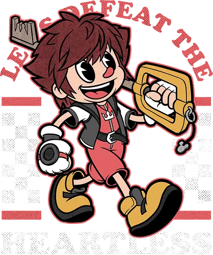 Game Mascot Hearts Key - Video Games, Video Game, Game, Games, Gamer, Mascot, Retro, Vintage, Retro Vintage, Retro Gamer, Retro Cartoon, Adventure, Fantasy, Classic, Classic Games, Classic Game