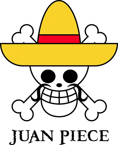 Juan Piece - Pirate King - anime, cinco de mayo, fiesta, funny, humor, japan, japanese, joke, manga, mexican, mexico, otaku, pirate, pirates, pun