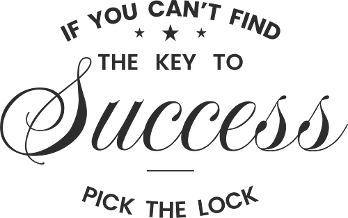 Wenn du den Schlüssel zum Erfolg nicht findest – Knacke das Schloss | Motivationszitat - motivationszitat, erfolgszitat, inspirierender spruch, unternehmer mindset, hustle zitat, niemals aufgeben, selbstmotivation, business motivation, positives zitat, erfolgsmentalität, durchhaltevermögen zitat, führungsinspiration, wachstumsdenken, ambition zitat