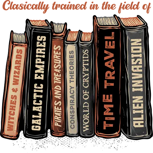 Books of Forbidden Knowledge - Books, time travel, aliens, galactic, science fiction, witches, wizards