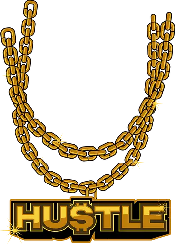 golden hustle - golden, necklace, crown, cool, gold, king, kingdom, hiphop, music, art, hustle, gym, nopainnogain