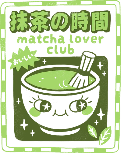 Matcha lover club - matcha, japan, tea, kawaii