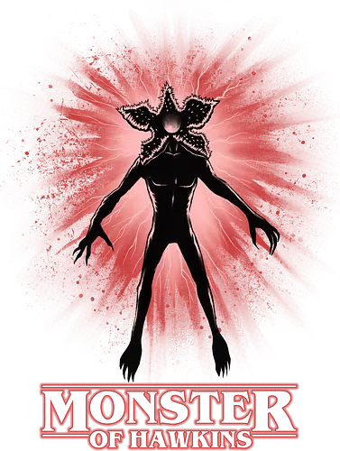 Flower Face Monster - Demogorgon, Strange, Monster, Hawkins