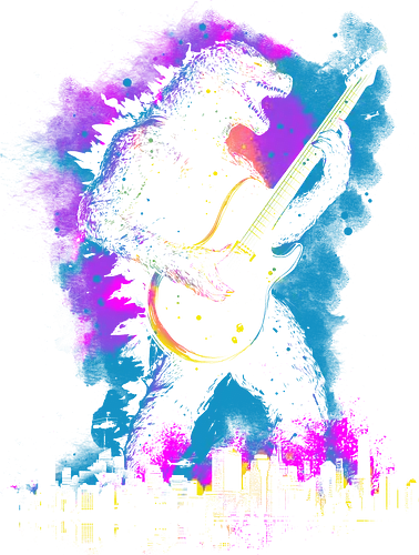 RockZilla - gozilla, rock, music, heavy metal, japanese pop culture, movies, scifi, kaijus