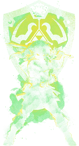 Hero of legend - fantasy, gaming, video game, legendary hero, loz