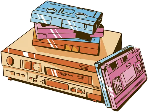 Vintage VHS Tape - videothek, vhs tape, retro design, oldschool, film, kinoabend, 80s style, 90s kid, vintage look, analog, nerd, kult, retro vibe, cassette, classic