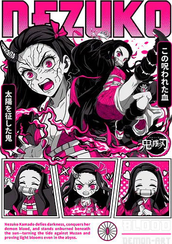 Nezuko - Slayer, kimetsu no yaiba, nezuko, nezuko kamado, anime girl, kawaii anime, manga anime, japanese anime, anime art, otaku style