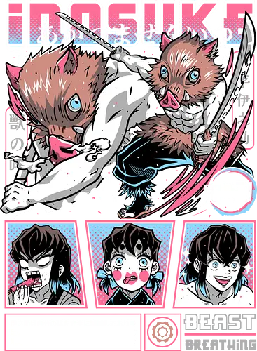 Inosuke - Slayer, kimetsu no yaiba, inosuke, inosuke hashibira, anime warrior, manga anime, japanese anime, anime art, otaku style, shonen anime