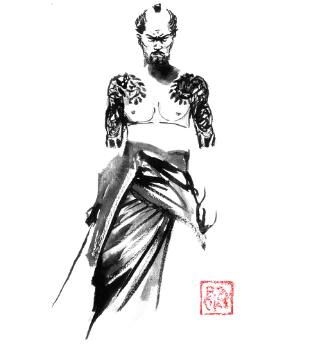 yakuza 2026 - yakuza, sumie, katana, japan