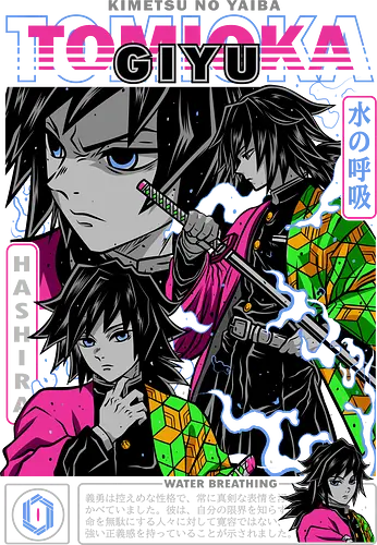 Tomioka Giyu - Slayer, kimetsu no yaiba, giyu tomioka, tomioka giyu, water hashira, anime character, manga anime, japanese anime, anime art, otaku style