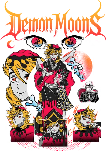 Douma Demon Moons - Slayer, kimetsu no yaiba, douma, doma demon slayer, upper moon two, anime villain, manga anime, japanese anime, anime art, otaku style