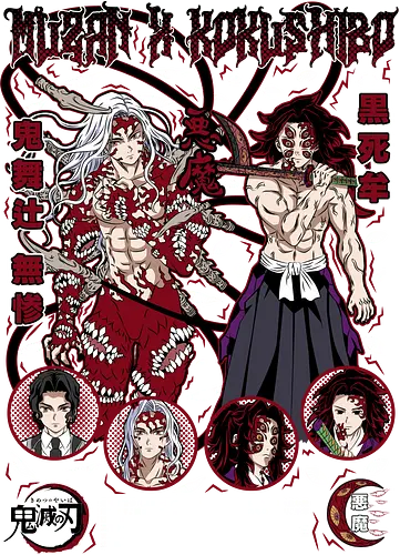 Muzan Kibutsuji & Kokushibo - Slayer, kimetsu no yaiba, muzan kibutsuji, kokushibo, anime villains, upper moon, manga anime, japanese anime, anime art, otaku style