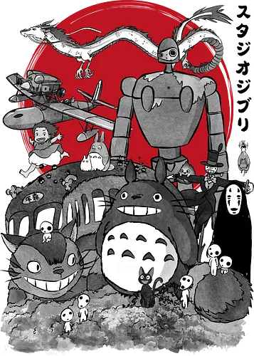 The fantastic world of Hayao - anime, manga, japan, japanese art