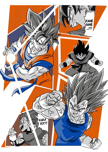 Goku vs Vegeta - dragon ball z, goku vs vegeta, anime battle, saiyan rivalry, shonen anime, manga anime, japanese anime, anime art, otaku style