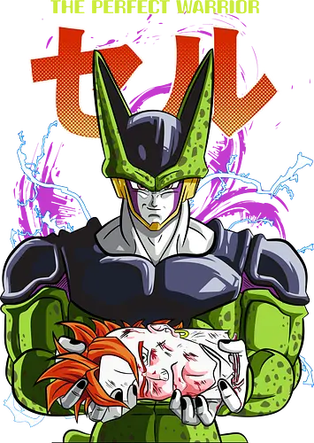 Cell Perfect - dragon ball z, perfect cell, cell saga, bio android, anime villain, shonen anime, manga anime, japanese anime, anime art