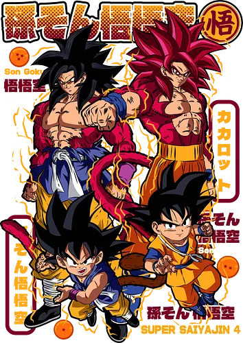 Son Goku Super Saiyajin 4 - dragon ball daima, goku ssj4, super saiyan 4, daima goku, anime character, saiyan warrior, shonen anime, manga anime, japanese anime, anime art
