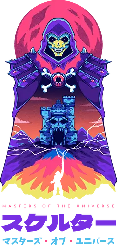 SKELETOR - masters of the universe, skeletor, motu, he man, he man and the masters of the universe, vintage, 90s, tv show, retro