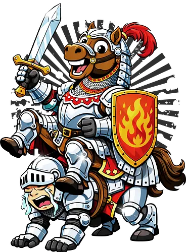 war horse gone wild - horse, fire, flame, illustration, year, zodiac, unicorn, myth, mythical, creature, monster, animal, angry, wild, beast