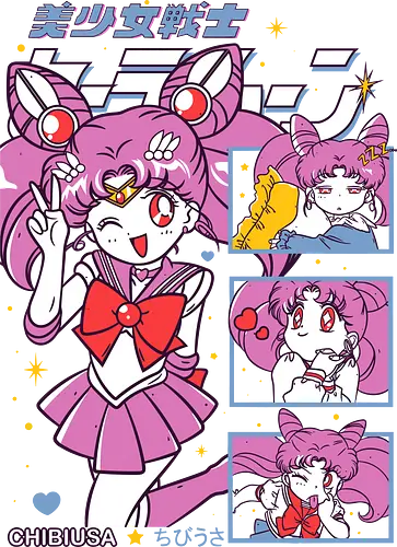 Chibiusa - Sailor, chibiusa, sailor chibi moon, magical girl, anime girl, shoujo anime, manga anime, japanese anime, anime art